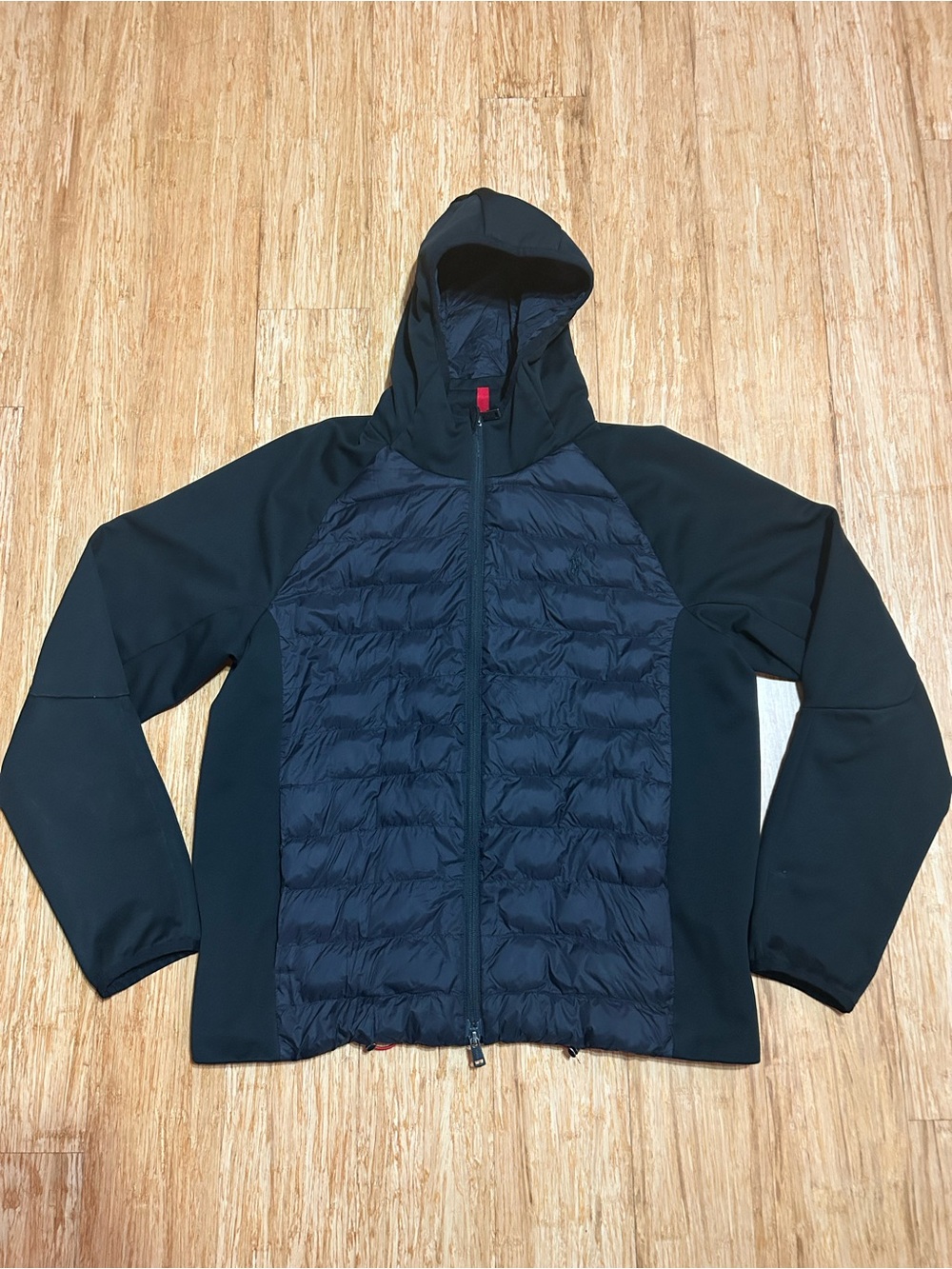 Polo Ralph Lauren Hybrid Hooded Puffer Jacket Black (Men’s Large)